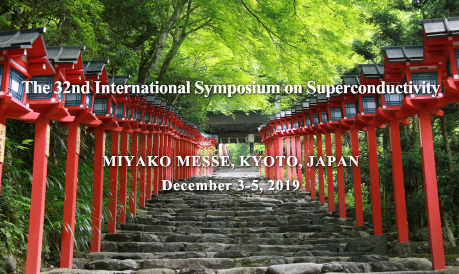 The 32nd International Symposium on Superconductivity (ISS2019)